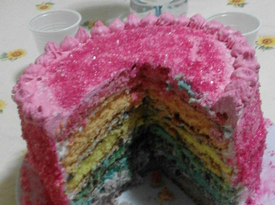 CAKE RAINBOW A MODO MIO